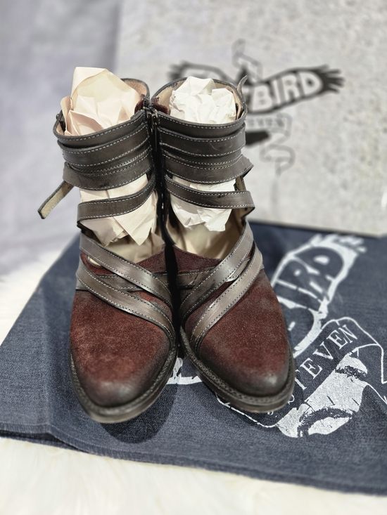 Freebird by Steven Shoes - Freebird by Steven "Grind" strappy ankle boots
